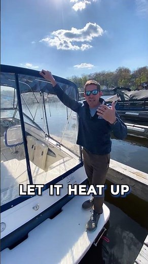 How to Easily Put an Eisenglass Cover on a Boat: Spring Boating Tip from Bridge Marina #boat #shorts