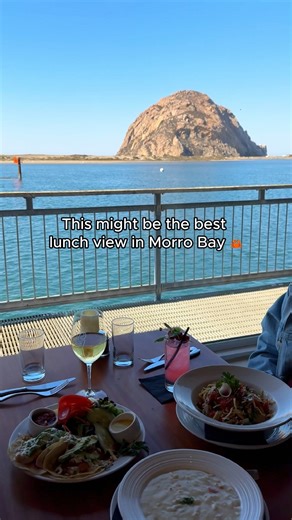 Visit California | Travel + Fun Things to Do on Instagram: "Is this the best lunch view in all of @MorroBayCA?!🍴Stop by the @GalleyMorroBay and see for yourself! 🍽️ Enjoy fresh seafood paired with front-row seats to Morro Bay’s spectacular sunsets and sea life. 🐟 📍@SLOCAL #VisitCalifornia #MorroBay #SLOCAL #CentralCoast #California #Travel #Vacation #Seafood #DiningOut #Restaurant"