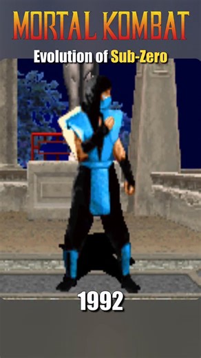 Chato on Instagram: "Evolution of Sub-Zero #mortalkombat"