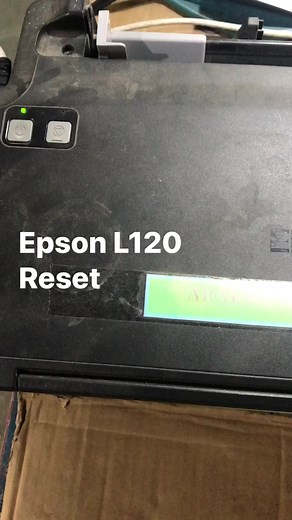 Resetting Epson L120 via Resetter doftware #repair author #electronics #fbreels #fypviral #fyp #React #follow #howto #give #stars | Costales Electronics Services