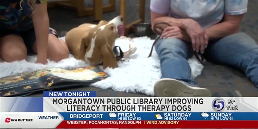 Morgantown Public Library improves literacy through Read To Rover