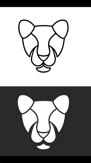 How to invert your logos in Illustrator 💫 #illustratortips #illustrator #logodesign #logo #designer