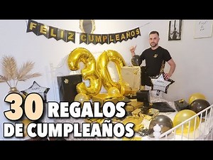 ¡SORPRENDO A MI NOVIO! 30 REGALOS de CUMPLEAÑOS | Bstyle