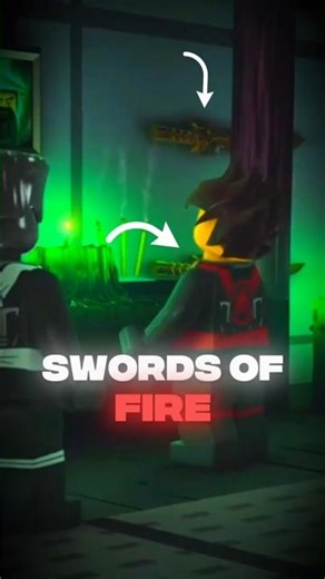 Sensei Yang Has 4 Swords Of Fire? #shorts