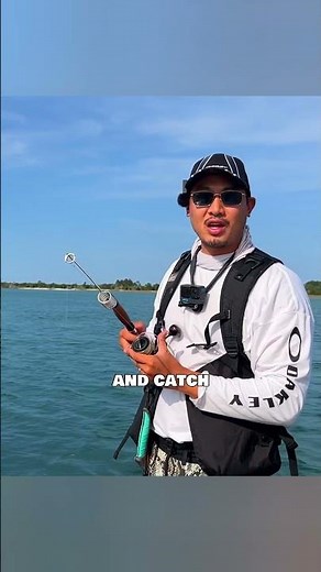 This Tiny Spring Rod Actually Caught a KEEPER! 🎣😱 #fishing