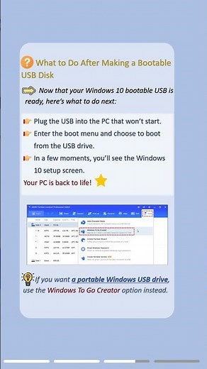 PC Won’t Start? Make a Windows 10 Bootable USB #boot #usb #windows #pctips #windows10