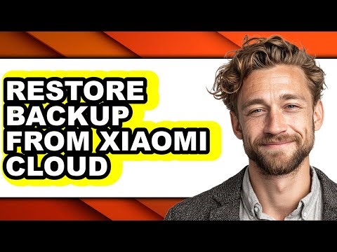 How to Restore Backup from Xiaomi Cloud (easy Method)