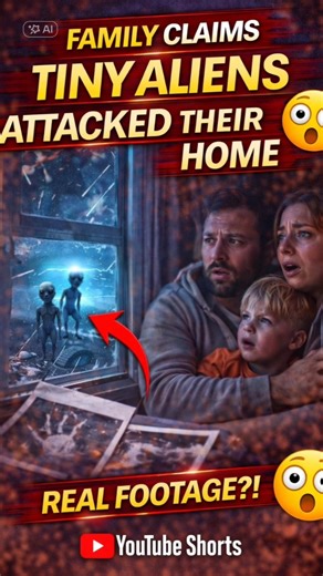 Family Claims Tiny Aliens Invaded Their Home #news #movie