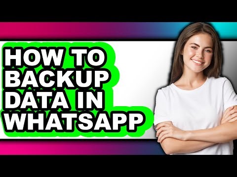How to Backup Data in Whatsapp - Step by Step