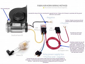 Installing Farbin Air Horn