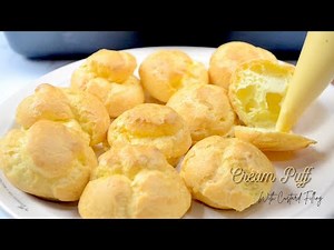 Cream Puff With Custard Filling | Cream Puff Kastard