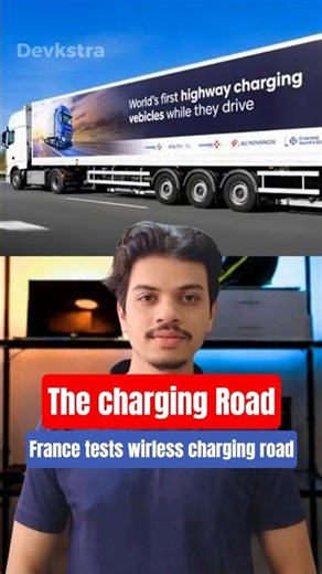 France’s 1.5 km Highway That CHARGES EVs as You Drive — 300 kW at 100 km/h ⚡🚗