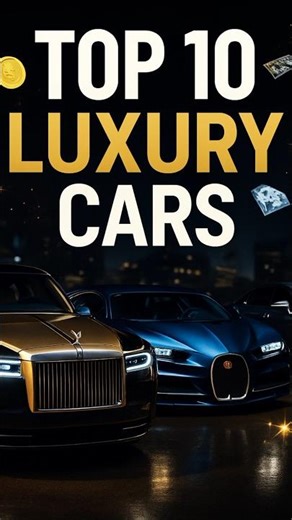 here are the Top 10 Best Luxury Cars in the World! #LuxuryCars #top10 #bestcars #richlifestyle