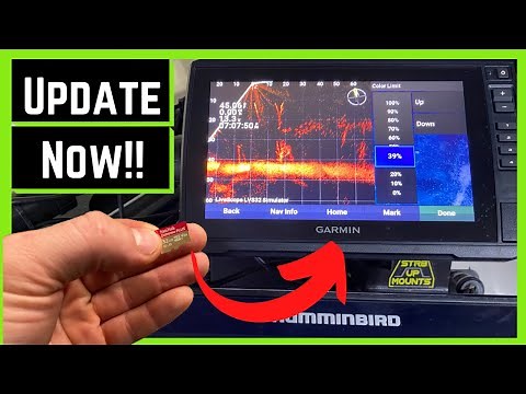 UPDATE YOUR GARMIN SONAR NOW IF YOU LIVESCOPE 2022- Step By Step Instructions and Demonstration