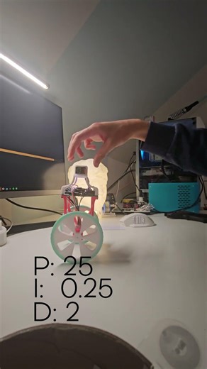 PID tuning 3D Printed Self-Balancing Robot