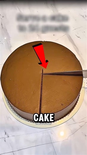 Can you split a cake into 24 pieces? 🤯