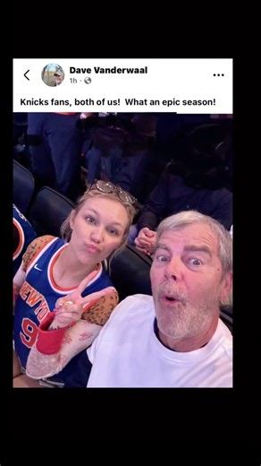 Grace VanderWaal at the game with Dad ✨ woot woot!!! 🫖