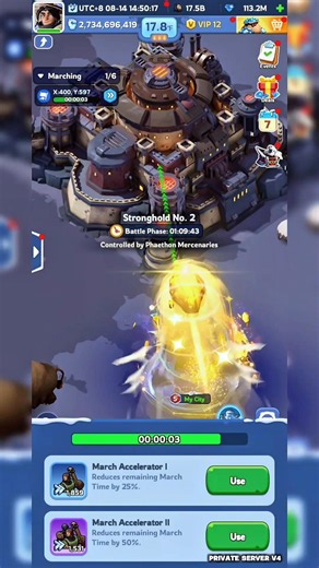 BEST REWARDS FORTRESS BATTLES in WOS😱🔥 #whiteoutsurvival