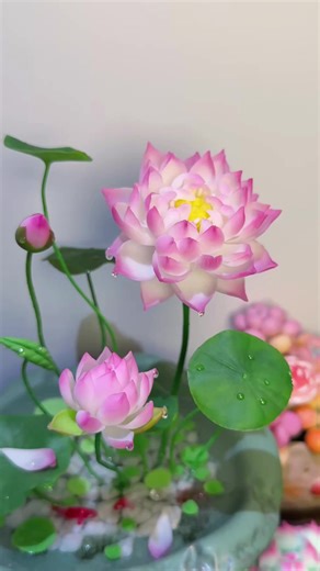 Can you imagine that this is made of clay?#flowers #handmade #clayart #clay