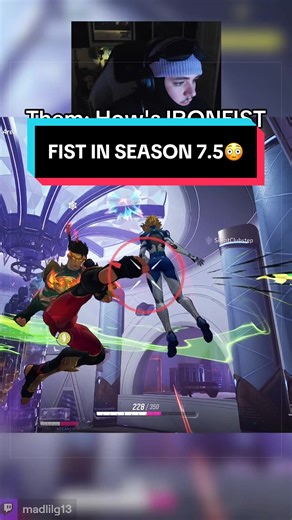 This might be the worst Ironfist season...😭 | #fyp #foryou #marvelrivals #madlilg #streamer