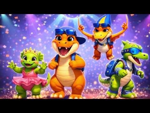 Cool Rex Dance A t-rex dinosaur who wears shades, great dance moves