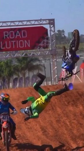 The worst motocross crashes #motocross