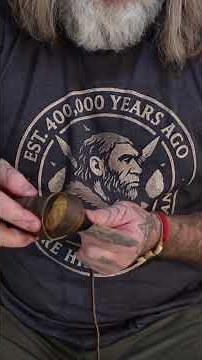 Glue It, Wrap It and Start Chopping - Pine Pitch Glue An Axe Head Into A Handle