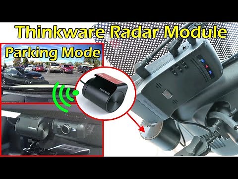 Install Thinkware Radar Module For Energy Saving Parking Mode - U1000 Dashcam