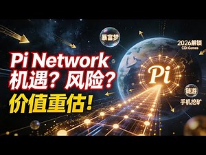 Pi Network价值重估？！2026年Pi巨额解锁，联手游戏巨头扩张生态，机遇风险全解析！ | Pi最新消息