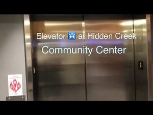 Thyssenkrupp Elevator 🛗 at Hidden Creek Community Center (Part 2)