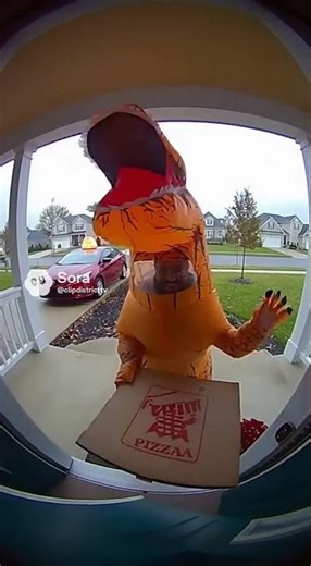 The Pizza Delivery Surprise #pizzadelivery #funnymoment #viralclip