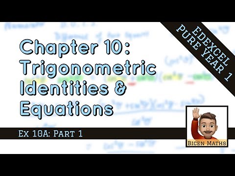 Trigonometric Identities & Equations 1 • Recap • P1 Ex10A • 🚀