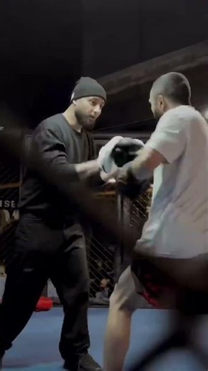 MMA pad work #combatsport