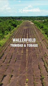 Did you know that planes landed here every 3 minutes during World War II? A flight over Wallerfield Trinidad reveals remnants of what was once reputed to be the world's largest airfield outside of the U.S. where planes landed once every three minutes at its peak. Named after World War pilot Major Alfred J. Waller, the airbase activated in 1941, aided in eliminating Nazi U-Boat threats in the Caribbean. Visited by Presidents Roosevelt in 1943 and Truman in 1947, the base closed in 1949. Today, th