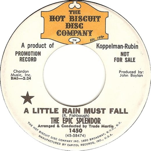 The Epic Splendor - A Little Rain Must Fall