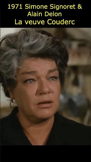 Simone Signoret & Alain Delon – Scène culte de La Veuve Couderc (1971) | Drame du cinéma français