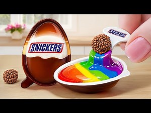 Kinder Joy Chocolate Cake with SNICKERS Decorating | How to Create Stunning Chocolate Cake