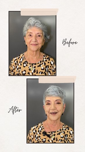 ✨ Uma transformação que ilumina tudo ao redor! ✨ O cabelo grisalho ganhou leveza, modernidade e muito movimento com esse corte cheio de personalidade. Elegância natural um design que rejuvenesce sem perder a essência dela. 💇‍♀️💫 Se você amou essa mudança tanto quanto nós, curte, comenta e compartilha! #Transformação #CabeloGrisalho #CorteCurto #BelezaReal #Autoestima #LookNovo | Paulo Freitas