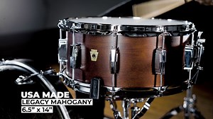 3.6K views · 285 reactions | 論 Ludwig Legacy Mahogany Snare:...