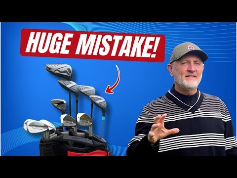Your golf bag set up is all wrong