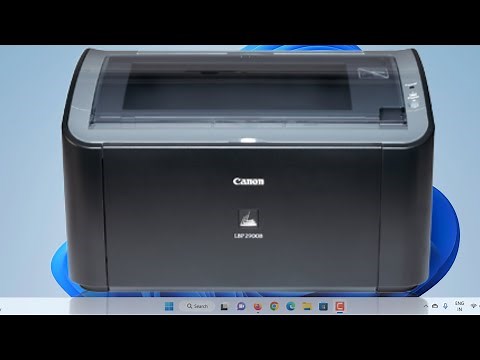 How to Install Canon LBP 2900B Printer Driver in Windows 11 or Windows 10