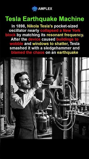Tesla’s Pocket-Sized Earthquake Machine Exposed!