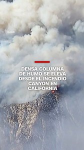 El rápido incendio Canyon ha quemado más de 5.370 acres (2.173 hectáreas) hasta este viernes en el sur de #California y ha provocado órdenes de evacuación en partes de los condados de Los Ángeles y Ventura. El incendio se extendió por maleza seca y terreno accidentado en medio de calor extremo y baja humedad. No se han reportado heridos. | CNN en Español
