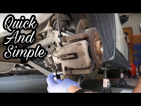 MINI Cooper - Rear Brake Pads And Wear Sensor Replacement