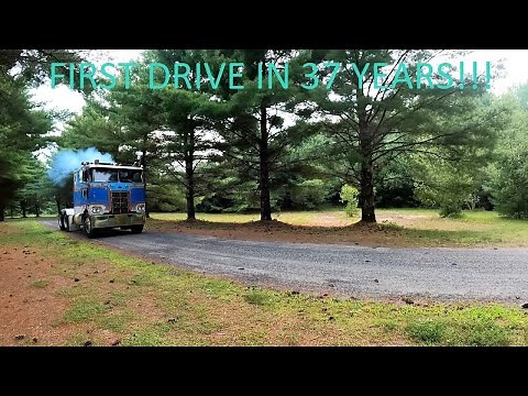12v71 Detroit Diesel Powered 1973 Peterbilt 352 Cabover - Episode 14 - First drive in 37 years