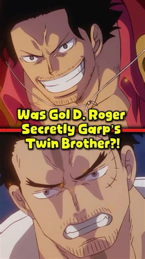 Was Gol D. Roger Secretly Garp’s Twin Brother?! #shorts
