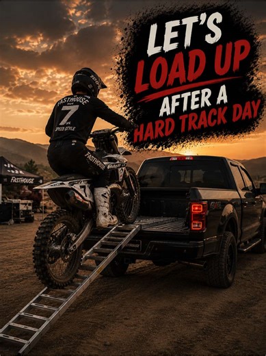 Motocross Bike Loading & Strapping Tricks