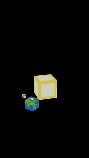 Minecraft Solar System Animation