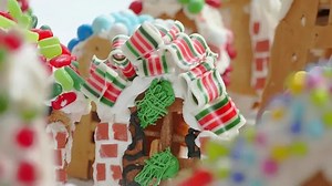 Giant gingerbread village unveiled in NYC