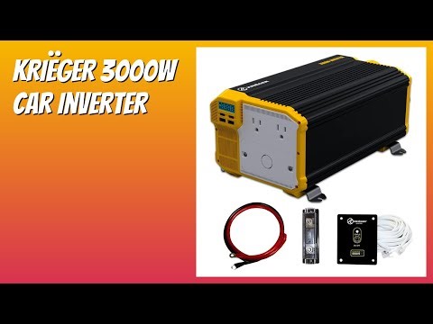 REVIEW (2025): KRIËGER 3000W Car Inverter. Features.